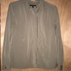 Dark green button down shirt